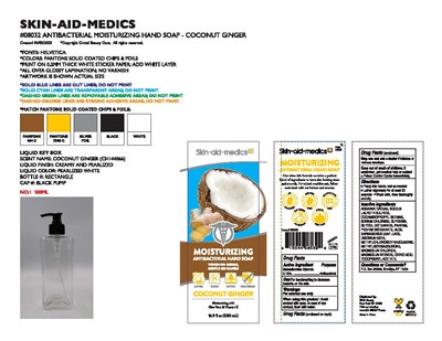 Label (Coconut Ginger Label)